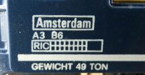 Jouef 5706 Ho Ns UIC Y Type A3B6 Coach N° AB 7351 Blue Livery MIB