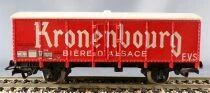Jouef 626 Ho Sncf Wagon Couvert Frigorifique 2 Essieux Kronenbourg HI 506015