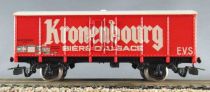 Jouef 6260 Ho Sncf Kronenbourg Fridge Covered 2 axles Wagon HI 506015