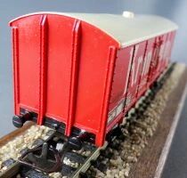 Jouef 6260 Ho Sncf Kronenbourg Refridgerated Wagon 2 Axles Clear Plastic Box