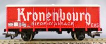 Jouef 6260 Ho Sncf Kronenbourg Refridgerated Wagon 2 axles Crystal Box
