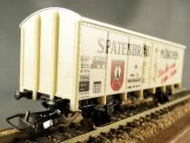 Jouef 6261 Ho Db Covered Refrigerated Wagon 516956 Spatenbrau M&uuml;nchen White Red Box