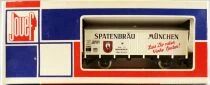 Jouef 6261 Ho Db Wagon Couvert Frigorifique 516956 Spatenbrau M&uuml;nchen Blanc Boite Tricolore