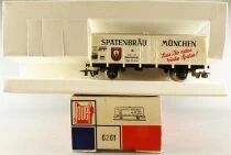 Jouef 6261 Ho Db Wagon Couvert Frigorifique 516956 Spatenbrau M&uuml;nchen Blanc Boite Tricolore