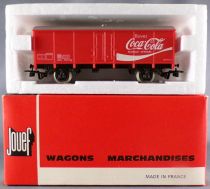 Jouef 6265 Ho Sncf Wagon Couvert Frigorifique 2 Essieux Hi Coca-Cola Boite Rouge