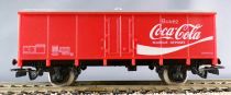 Jouef 6265 Ho Sncf Wagon Couvert Frigorifique 2 Essieux Hi Coca-Cola Boite Rouge
