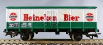 Jouef 6270 Ho Ns Heineken Metalic Covered Wagon Crystal Box