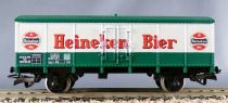 Jouef 6270 Ho Ns Heineken Metalic Covered Wagon Crystal Box