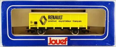 Jouef 6271 Ho Sncf Renault Uahs Refigerated Wagon 2 Axles Blue Box