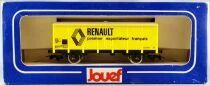 Jouef 6271 Ho Sncf Renault Uahs Refigerated Wagon 2 Axles Blue Box