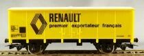 Jouef 6271 Ho Sncf Renault Uahs Refigerated Wagon 2 Axles Blue Box