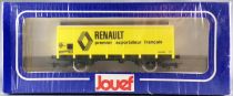 Jouef 6271 Ho Sncf Renault Uahs Refigerated Wagon 2 Axles Near Mint Blue Box