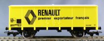 Jouef 6271 Ho Sncf Renault Uahs Refigerated Wagon 2 Axles Near Mint Blue Box