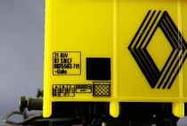 Jouef 6271 Ho Sncf Renault Uahs Refigerated Wagon 2 Axles Near Mint Blue Box
