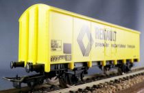 Jouef 6271 Ho Sncf Renault Uahs Refigerated Wagon 2 Axles Near Mint Blue Box