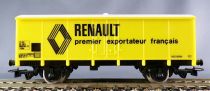Jouef 6271 Ho Sncf Renault Uahs Refigerated Wagon 2 Axles Near Mint Blue Box