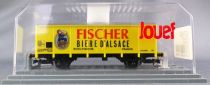 Jouef 627400 Ho Sncf Refrigerated Wagon Uahs Beer Fischer Mint in Crystal Box