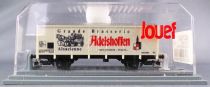 Jouef 627600 Ho Sncf Wagon Couvert Frigorifique 2 Essieux Uahs Bière Adelshoffen Neuf Boite Cristal