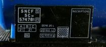 Jouef 6301 Ho Sncf Wagon Citerne Aral 2 Essieux sans Boite
