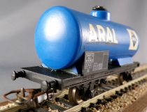 Jouef 6301 Ho Sncf Wagon Citerne Aral 2 Essieux sans Boite