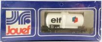 Jouef 6303 Ho Sncf Elf Tank Wagon Uh 2 Axles Near Mint in Sealed Blue Box