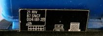 Jouef 6307 Ho Sncf Fina Tank Wagon Uh 2 Axles Blue 21 87 004 1 811-2 no Box