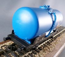 Jouef 6307 Ho Sncf Fina Tank Wagon Uh 2 Axles Blue 21 87 004 1 811-2 no Box