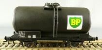 Jouef 631100 Ho Sncf BP Tank Wagon Uh 2 Axles Black Mint Box