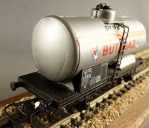 Jouef 6370 Ho Sncf Butagaz Propane Tank Wagon Grey Silver 2 Axles no Box