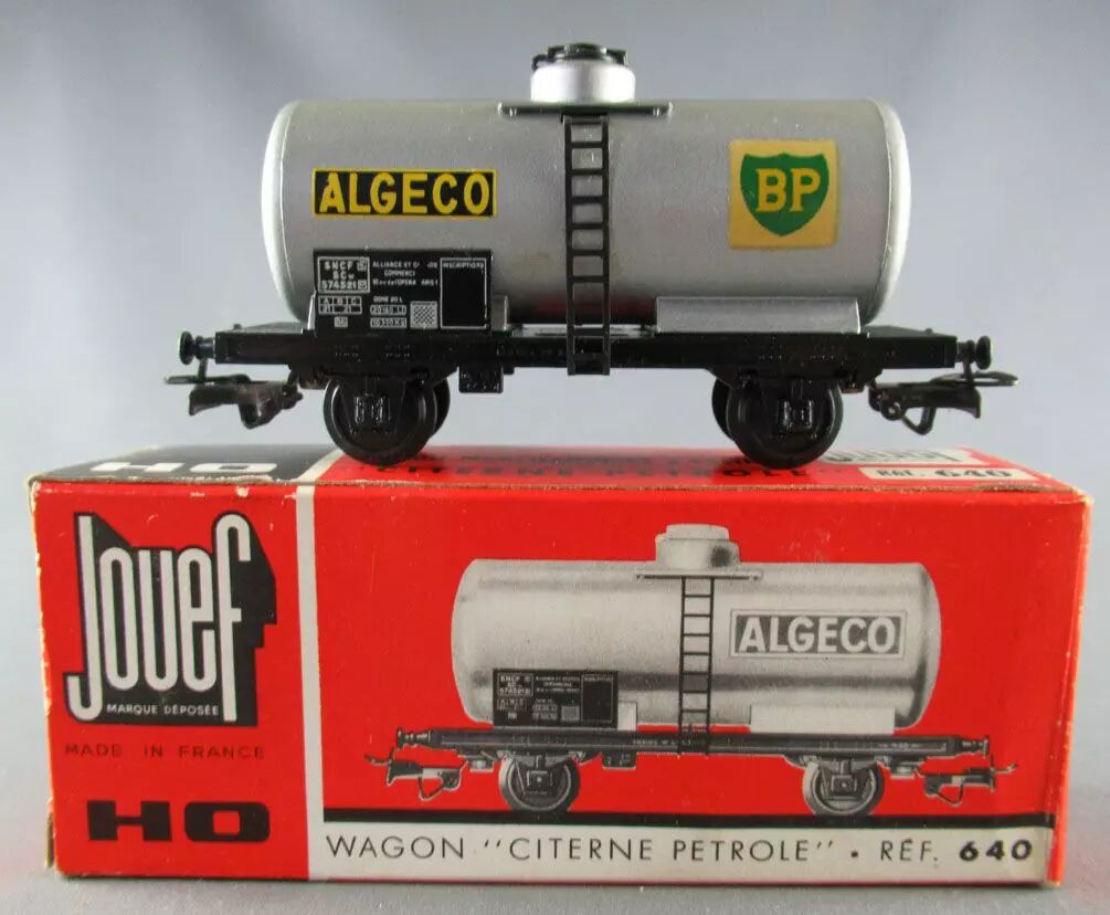 Wagon Citerne BP SNCF VB Jouef France Pullman HO Vintage, état D'occasion