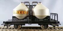 Jouef 642 Ho Sncf Tank Algeco Pulverulents (Powder) Wagon Red SleeveBox
