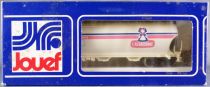 Jouef 6444 Ho Sncf Grain Hopper Wagon L\'Alsacienne Blue Box
