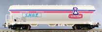 Jouef 6444 Ho Sncf Grain Hopper Wagon L\'Alsacienne Blue Box