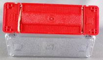 Jouef 6450 Ho Sncf Flat Wagons 2 axles with 2 Bailly Containers Crystal Box