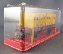 Jouef 6450 Ho Sncf Flat Wagons 2 axles with 2 Bailly Containers Showcase Box 2