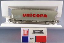 Jouef 6451 Ho Sncf Grain Hopper Wagon Unicopa Near Mint Tricolour Box