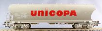 Jouef 6451 Ho Sncf Grain Hopper Wagon Unicopa Near Mint Tricolour Box