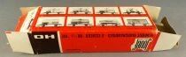 Jouef 645B Ho Sncf Flat Wagons 2 Axles Ocem Jho with 2 Bailly Containers Red Sleeve Box