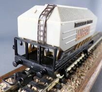 Jouef 6470 Ho Sncf SBwf Hopper Wagon 2 Axles Algeco Grain Carriage Clear Plastic Box