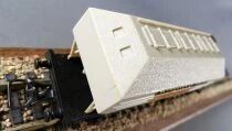 Jouef 6470 Ho Sncf SBwf Hopper Wagon 2 Axles Algeco Grain Carriage Clear Plastic Box