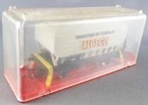 Jouef 6470 Ho Sncf SBwf Hopper Wagon 2 Axles Algeco Grain Carriage Clear Plastic Box