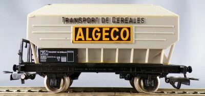 Jouef 6470 Ho Sncf Wagon Tr�mie 2 Essieux Transport C�r�ales Algeco Boite Vitrine