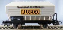 Jouef 6470 Ho Sncf Wagon Tr&eacute;mie 2 Essieux Transport C&eacute;r&eacute;ales Algeco Boite Vitrine
