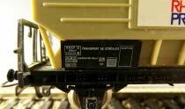Jouef 6490 6435 Ho Sncf SBwf Hopper Wagon 2 Axles Rhone Progil Grain Carriage Red Box