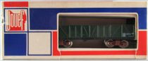 Jouef 6500 Ho Sncf Gondola Wagon Tyw Bogies Green Tricolours Box