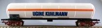 Jouef 6513 Ho Sncf Tank Wagons with bogies Cie Ugine Kuhlmann Mint in Red Box