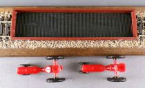 Jouef 6520 Ho Sncf Flat Wagon with 2 Farm Tractors no Box
