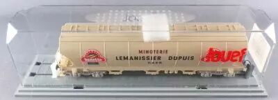 Jouef 652800 Ho Sncf Wagon Tr�mie C�r�alier Banette Miroiterie Lemanissier Dupuis Neuf Boite Cristal