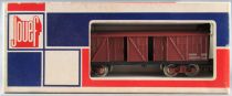 Jouef 6530 Ho Sncf TP Covered Wagon Lyw 420714 Tricolours Box