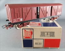 Jouef 6530 Ho Sncf TP Covered Wagon Lyw 420714 Tricolours Box